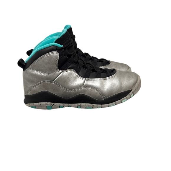 Nike Air Jordan Shoes Jordan 10 Retro Lady Liberty Silver Sneakers Size 6.5